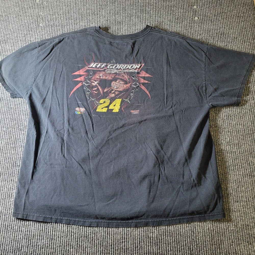 Chase Authentic NASCAR Jeff Gordon 24 Double‎ Sided TShirt 2XL XXL Dupont - Picture 6 of 6